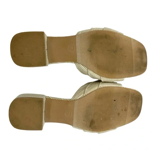 A New Day Lyta Raffia Ruffle Sandals - Picture 10 of 10